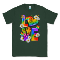 Sports Green pride love Classic Tee - texasbilliewilder