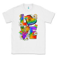 White pride love Classic Tee - texasbilliewilder