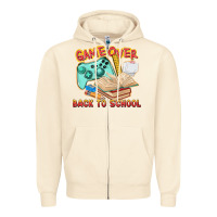 Sandshell game over back to school Zipper Hoodie - texasbilliewilder