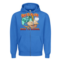 True Royal game over back to school Zipper Hoodie - texasbilliewilder