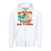 White game over back to school Zipper Hoodie - texasbilliewilder