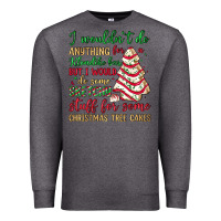 Charcoal Heather sketchy stuff for some christmas tree cakes Premium Sweatshirt - JahusDesignShop