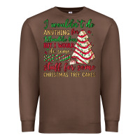 Chestnut sketchy stuff for some christmas tree cakes Premium Sweatshirt - JahusDesignShop