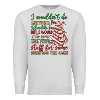 Dove Grey sketchy stuff for some christmas tree cakes Premium Sweatshirt - JahusDesignShop