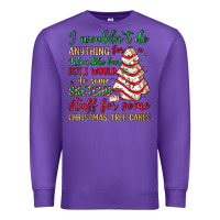 Purple sketchy stuff for some christmas tree cakes Premium Sweatshirt - JahusDesignShop