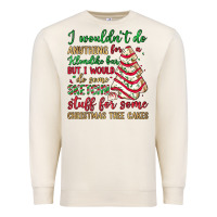 Sandshell sketchy stuff for some christmas tree cakes Premium Sweatshirt - JahusDesignShop