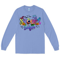 Colony Blue It's spooky season Long Sleeve Tee - RanaPortraitStore