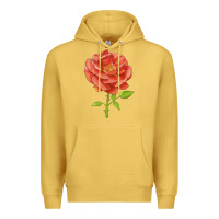 Antique Gold all a twitter rose Premium Hoodie - LillyAllenDesigns