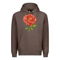 Coffee all a twitter rose Premium Hoodie - LillyAllenDesigns