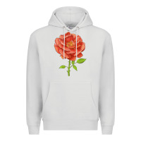 Dove Grey all a twitter rose Premium Hoodie - LillyAllenDesigns