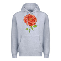 Heather Grey all a twitter rose Premium Hoodie - LillyAllenDesigns