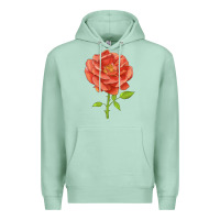 Seafoam all a twitter rose Premium Hoodie - LillyAllenDesigns