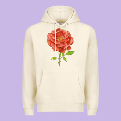 All A Twitter Rose Premium Hoodie Designed By Lillyallendesigns