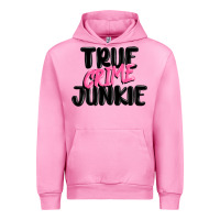 Fuchsia Pink true crime junkie Urban Hoodie - MaliasSmallBusiness