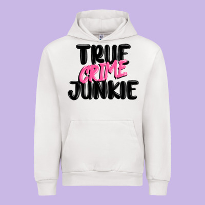 True Crime Junkie Urban Hoodie Designed By Maliassmallbusiness