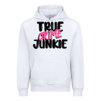 White true crime junkie Urban Hoodie - MaliasSmallBusiness