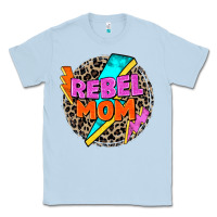Dusty Blue rebel mom Classic Tee - Zillion Design Studio