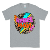 Heather Grey rebel mom Classic Tee - Zillion Design Studio