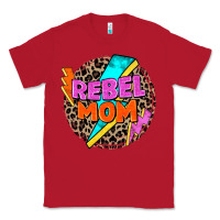 Red rebel mom Classic Tee - Zillion Design Studio