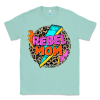 Seafoam rebel mom Classic Tee - Zillion Design Studio