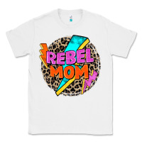 White rebel mom Classic Tee - Zillion Design Studio