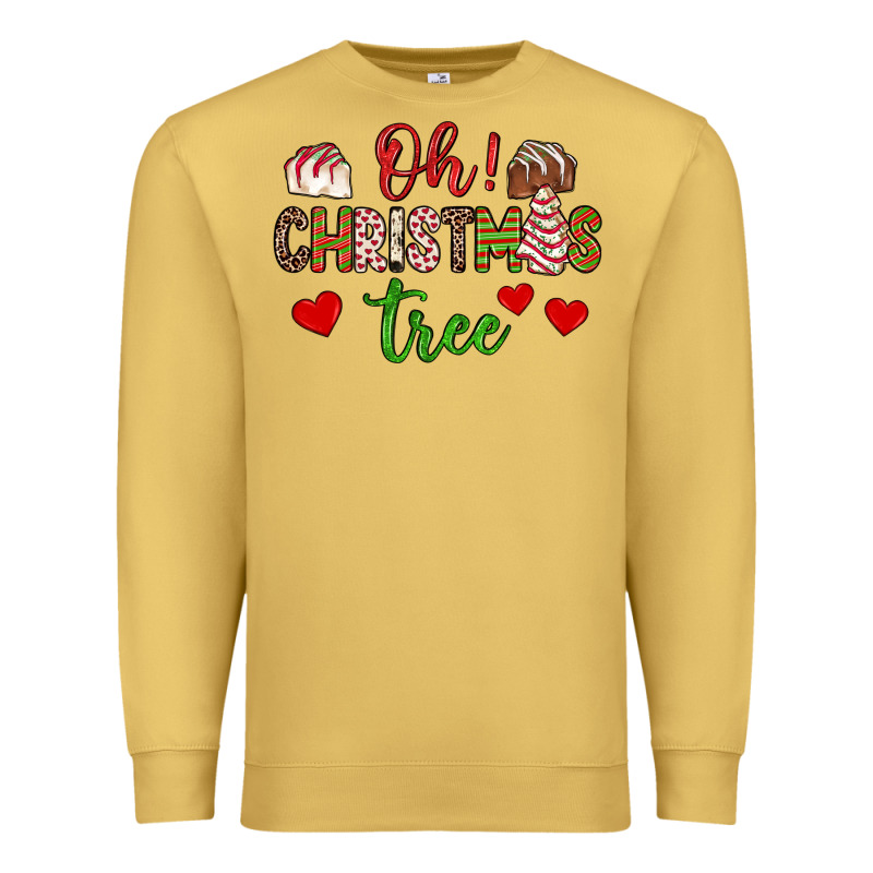 Oh Christmas Tree Premium Sweatshirt by JahusDesignShop | Teevron