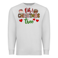 Dove Grey oh christmas tree Premium Sweatshirt - JahusDesignShop