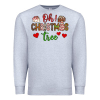 Heather Grey oh christmas tree Premium Sweatshirt - JahusDesignShop