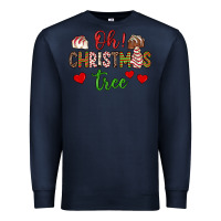 Navy oh christmas tree Premium Sweatshirt - JahusDesignShop