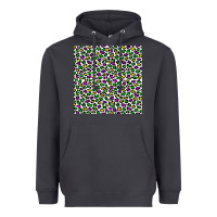 Smoke mardi gras leopard  seamless pattern Heavyweight Hoodie - FaDigitalArtStudio