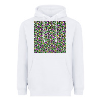 White mardi gras leopard  seamless pattern Heavyweight Hoodie - FaDigitalArtStudio