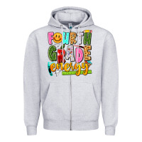 Fourth Grade Energy Zipper Hoodie | Teevron
