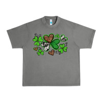 Tornado western st patricks day shamrocks and hearts Urban Heavy Tee - Artiststas