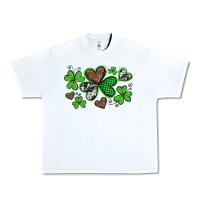 White western st patricks day shamrocks and hearts Urban Heavy Tee - Artiststas