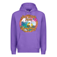 Purple salt water heals everything Premium Hoodie - Jasminsmagicworld