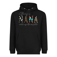 Black being nana makes my life complate Heavyweight Hoodie - CowhideDigitalArt