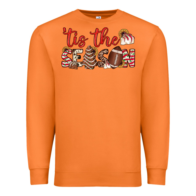 Tis The Season American Football Little Debbie Tree Cakes Premium Sweatshirt by JahusDesignShop | Teevron