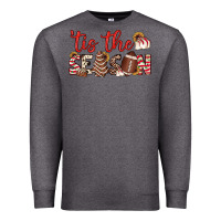 Charcoal Heather tis the season american football little debbie tree cakes Premium Sweatshirt - JahusDesignShop
