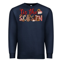 Navy tis the season american football little debbie tree cakes Premium Sweatshirt - JahusDesignShop