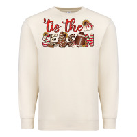 Sandshell tis the season american football little debbie tree cakes Premium Sweatshirt - JahusDesignShop