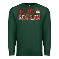 Sports Green tis the season american football little debbie tree cakes Premium Sweatshirt - JahusDesignShop