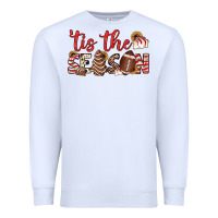 White tis the season american football little debbie tree cakes Premium Sweatshirt - JahusDesignShop