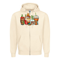Sandshell spanish teacher coffee cups Zipper Hoodie - Zillion Design Studio