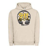 Pigment French Oak 911 dispatcher Urban Hoodie - MaliasSmallBusiness