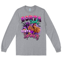 Heather Grey Sorta sweet sorta spooky sneaker and heel afro wom Long Sleeve Tee - RanaPortraitStore