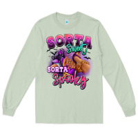 Matcha Sorta sweet sorta spooky sneaker and heel afro wom Long Sleeve Tee - RanaPortraitStore