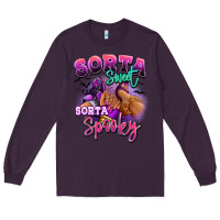 Plum Sorta sweet sorta spooky sneaker and heel afro wom Long Sleeve Tee - RanaPortraitStore