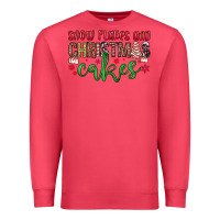 Cardinal Snowflakes and Christmas cakes Premium Sweatshirt - JahusDesignShop