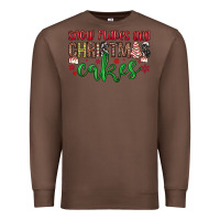 Chestnut Snowflakes and Christmas cakes Premium Sweatshirt - JahusDesignShop