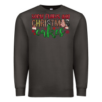 Smoke Snowflakes and Christmas cakes Premium Sweatshirt - JahusDesignShop